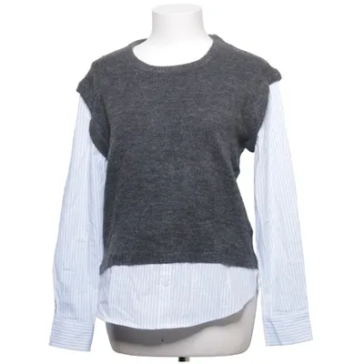 Tröja (Grå, Blå, Vit) från Up2Fashion Akryl, Bomull, Elastan, Polyamid