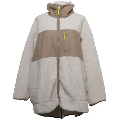 Fleece jacket (Beige, Brown) from H&M Polyester