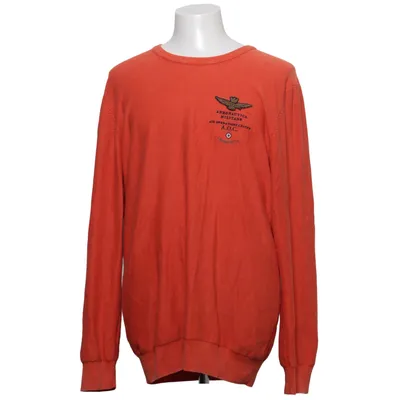 Strickpullover (Orange) von Aeronautica Militare Baumwolle