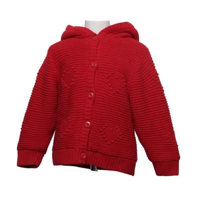 Cardigan (Red) from Hanna Andersson Acrylic, Cotton, Polyester