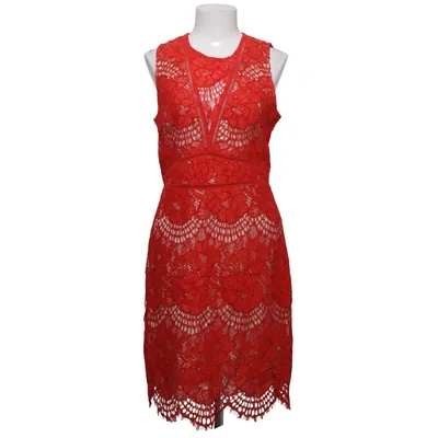 Dress (Red) from H&M Party Polyamide, Viscose, Cotton, Polyester