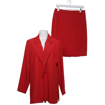 Mantelpak (Rood) van Canda Polyester
