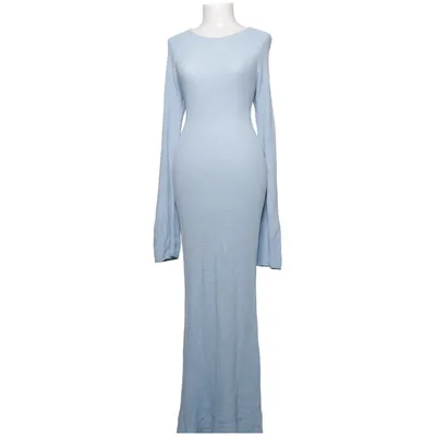 Maxi jurk (Blauw) van NA-KD Acryl, Katoen