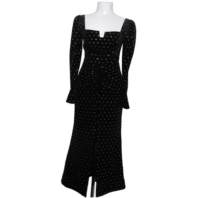 Aftonklänning (Svart, Vit) från Self-Portrait Elastan, Polyester