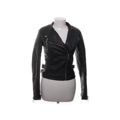 Bikerjacka (Svart) från Voyelles Polyuretan, Polyester
