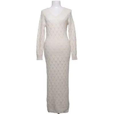Maxi dress (Beige) from Boohoo Polyamide, Polyester, Viscose