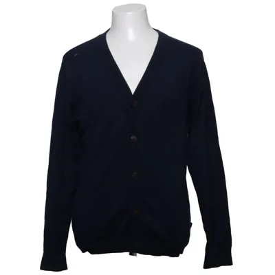 Cardigan (Blue) from Lexington Merino wool