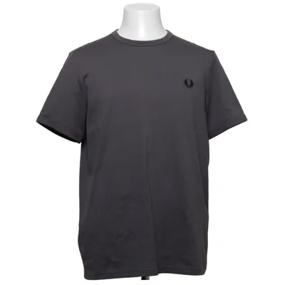 T-shirt (Grå) från Fred Perry Bomull, Elastan