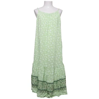 Maxi jurk (Groen, Wit) van Zauberstern Viscose