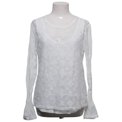 Blouse (Blanc) de Just White Élasthane, Viscose
