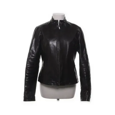 Leren jack (Bruin) van ESPRIT Polyester, Leer