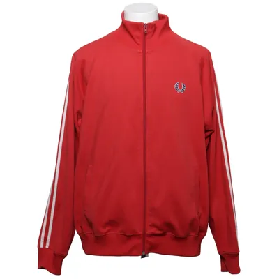 Träningsjacka (Röd) från Fred Perry Bomull, Polyester