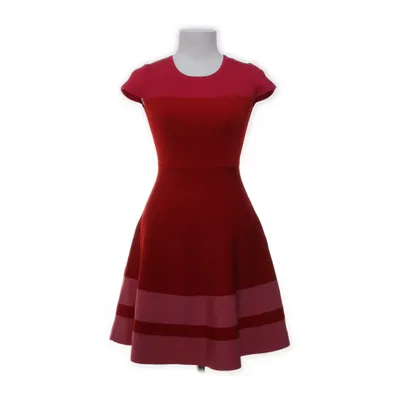 Kjole (Rød, Pink) fra Guess Viscose