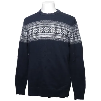 Sweater (Blue, White, Red) from Dobber Cotton, Wool