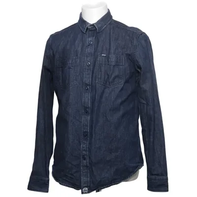 Denim blouse (Blauw) van Superdry Katoen