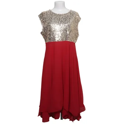 Robe de soirée (Rouge, Or, Multicolore) de Rosegal Coton, Élasthane