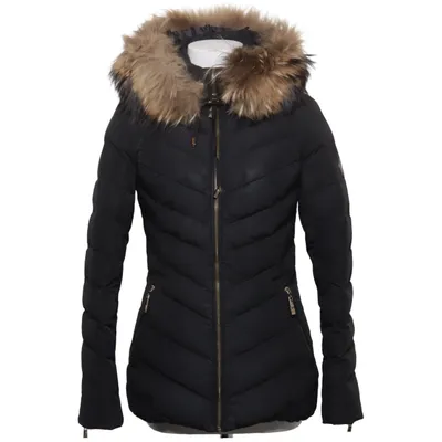 Dunjacka (Svart) från Hollies Dun, Fjädrar, Päls, Polyester