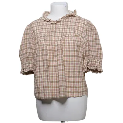 Blus (Brun, Rosa, Vit) från DÔEN Bomull