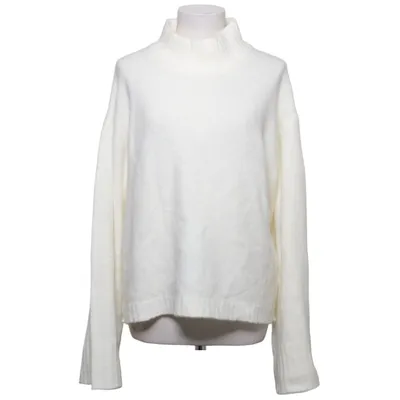 Pul à col roulé (Blanc) de Nelly Acrylique, Élasthane, Polyamide, Polyester, Laine