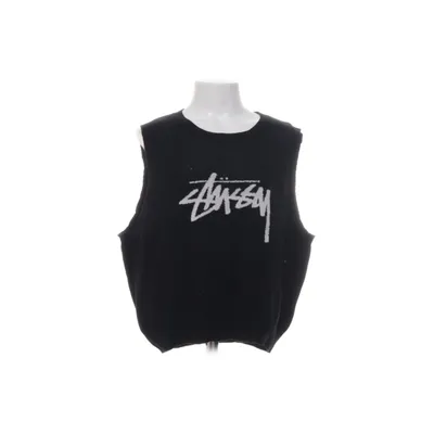 Crop Top (Schwarz) von Stüssy Baumwolle