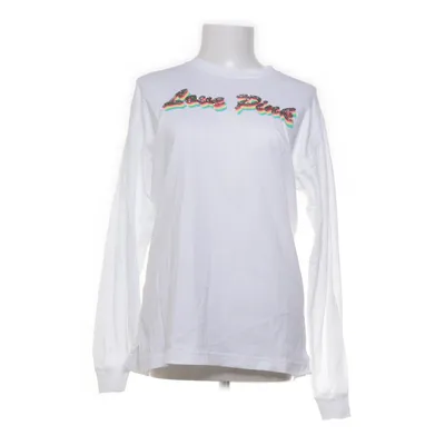 Langærmet t-shirt (Hvid, Flerfarvet) fra Pink Victoria's Secret