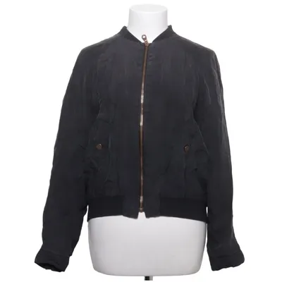 Bomberjack (Zwart) van Minimarket Cupro, Elastaan, Polyamide, Polyester, Viscose