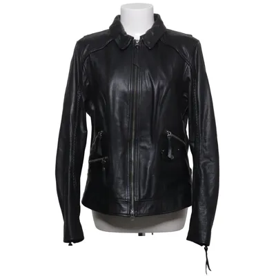 Læderjakke (Sort) fra Harley Davidson Læder, Polyester