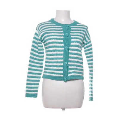 Cardigan (Wit, Groen) van Feelhoo Acryl, Katoen