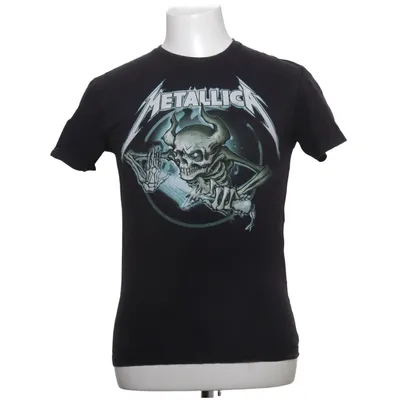T-shirt (Zwart) van Metallica Katoen