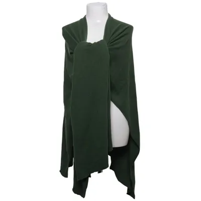Poncho (Vert) de Zwillingsherz Cachemire, Polyamide, Viscose, Laine