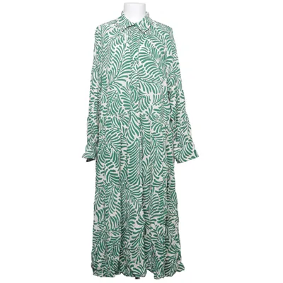 Maxikjole (Grøn, Hvid, Flerfarvet) fra H&M Viscose