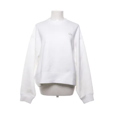 Collegetröja (Vit) från Lacoste Bomull, Elastan, Polyester