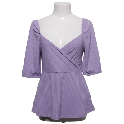 Wrap top (Purple) from Happy Holly Elastane, Recycled polyester, Viscose