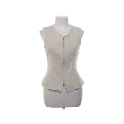 Väst (Beige) från Weekday Elastan, Bomull
