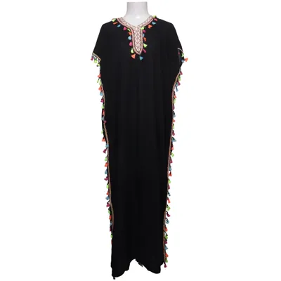 Beach dress (Black, Multicolored)