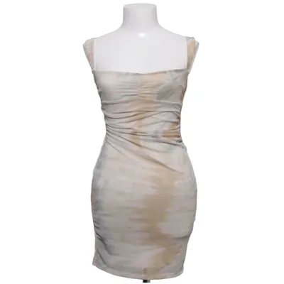 Jurk (Beige, Blauw, Meerkleurig) van Pull & Bear Polyester