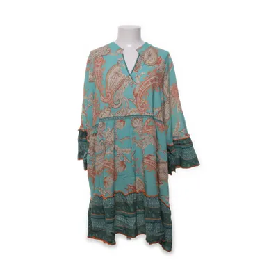 Dress (Green, Multicolored) from Made in italy Viscose