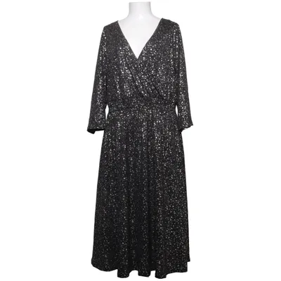 Buksedragt (Sort, Flerfarvet) fra ONLY Carmakoma Elastan, Polyester