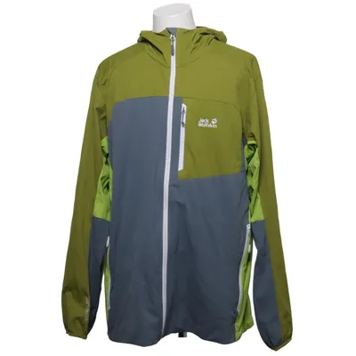 Outdoor jacket (Green, Gray) from Jack Wolfskin Polyester