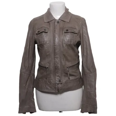 Leather jacket (Gray) from Oakwood