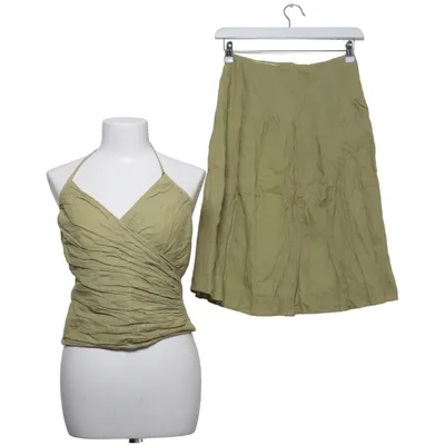 Sæt (Beige) fra Nygårdsanna Acetat, Bomuld, Metallfiber