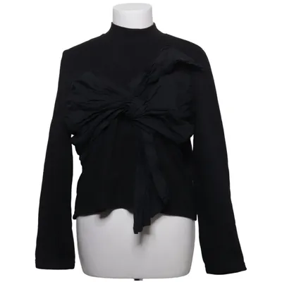 Top (Zwart) van Zara Katoen, Polyester