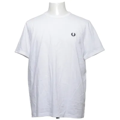 T-shirt (White) from Fred Perry Cotton, Elastane