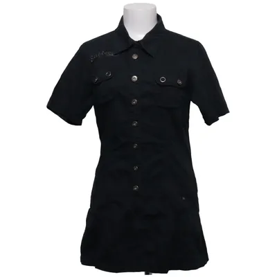 Shirt dress (Gray) from Sublevel Cotton