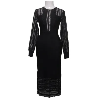 Robe (Noir) de French Connection Élasthane, Polyamide, Polyester, Viscose
