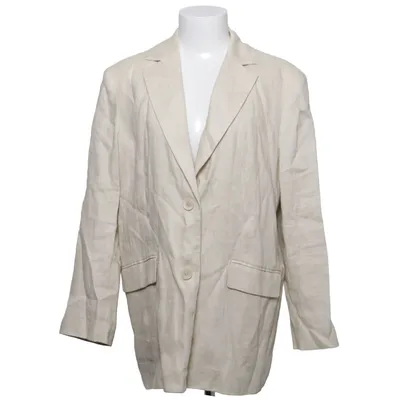 Blazer (Beige) de Mathilde Gøhler x NA-KD Lin, Polyester