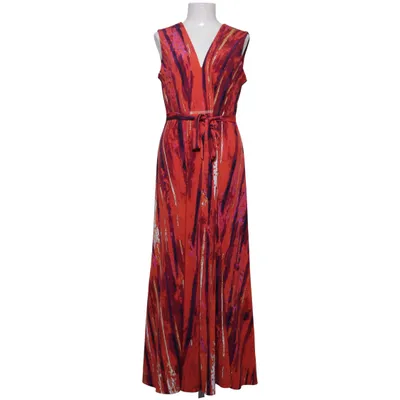 Robe longue (Rouge, Violet, Multicolore) de Simon Jeffrey Élasthane, Polyester