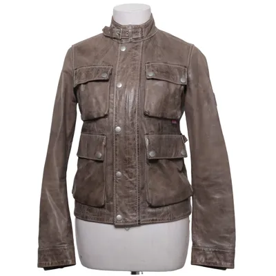 Läderjacka (Gold) från Belstaff Skinn, Viskos