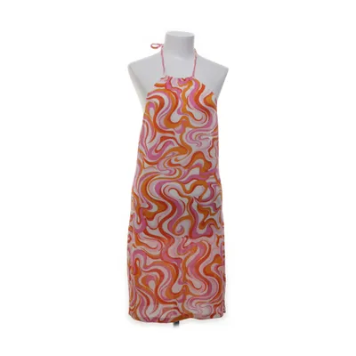 Halternek jurk (Meerkleurig, Oranje) van Divided by H&M Elastaan, Polyester