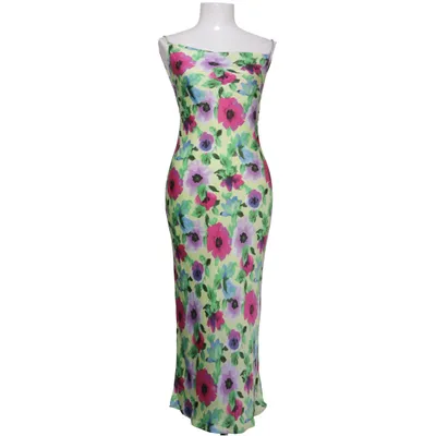 Långklänning (Gul, Flerfärgad) från Adoore Polyester